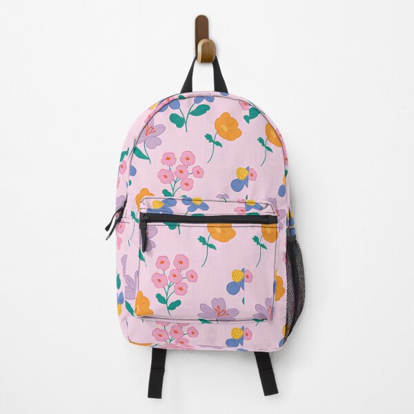 Item preview, Cute Pastel Wildflower Doodle Seamless Pattern designed and sold by LuxocaDesigns24.