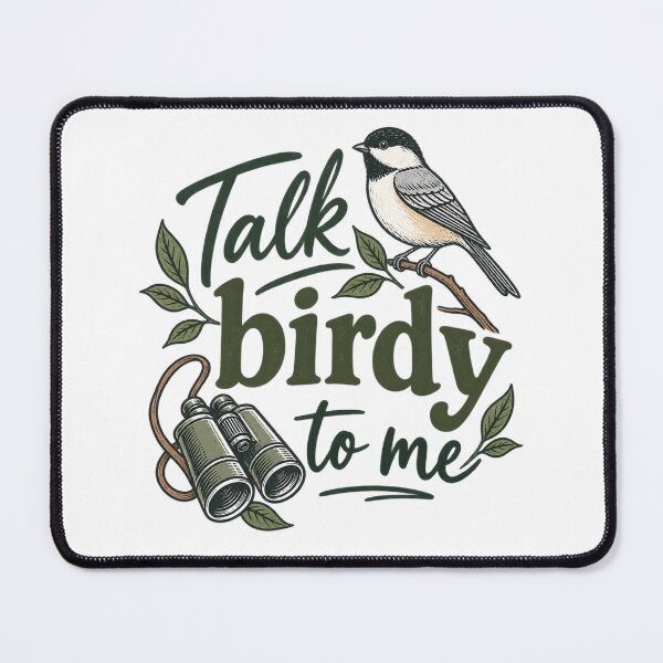 Item preview, Birdwatcher - Talk Birdy to Me designed and sold by CampAndCoast.