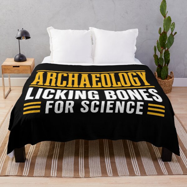 Item preview, Archaeology Licking Bones for Science Archaeologist T-Shirt designed and sold by Trendably.