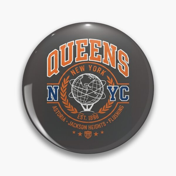 Item preview, Queens NYC Vintage Unisphere Athletic Varsity Graphic designed and sold by Sema Sema.