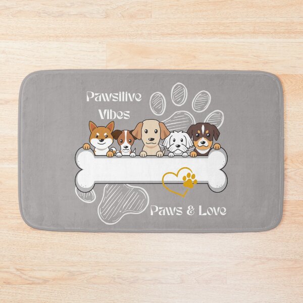 Item preview, Pawsitive Vibes, Paws & Love – Cute Dog Lover T-Shirt, Pet Lover Gift designed and sold by BoldMarks.