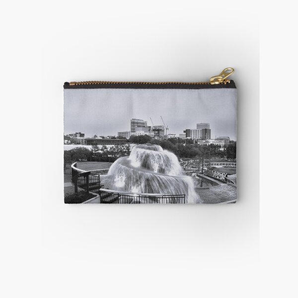 Item preview, The New And Improved Finlay Park Columbia SC At Dusk BW designed and sold by LisaWootenPhoto.