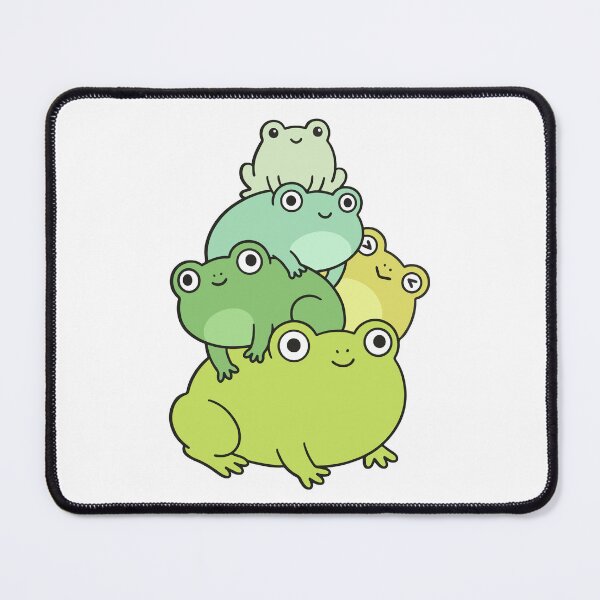 Item preview, Kawaii Frog Stack – Cute Pastel Frog Characters designed and sold by AliveStyle.