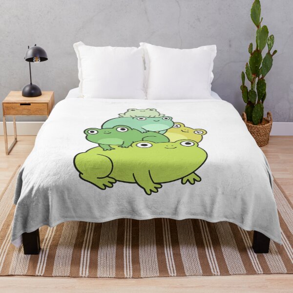 Item preview, Kawaii Frog Stack – Cute Pastel Frog Characters designed and sold by AliveStyle.