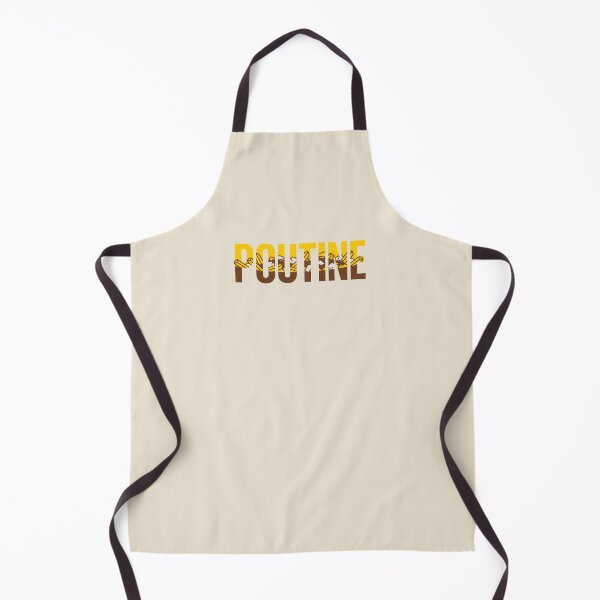 Item preview, Poutine Canadian Food Fries Cheese Curds Gravy Typography Art designed and sold by KiwiRider.