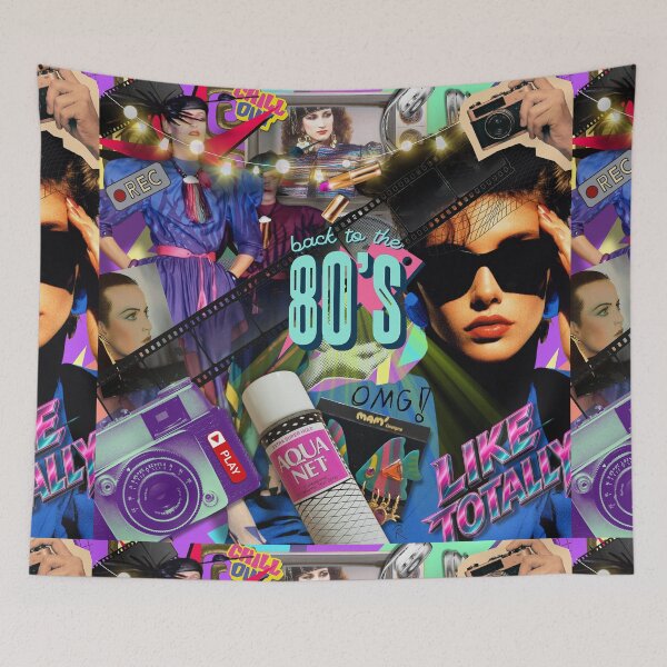 Item preview, 80's Vintage Nostalgic Model Poster designed and sold by AsheDinaArt.