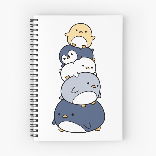Item preview, Kawaii Penguin Stack – Cute Chubby Penguin Collection designed and sold by AliveStyle.