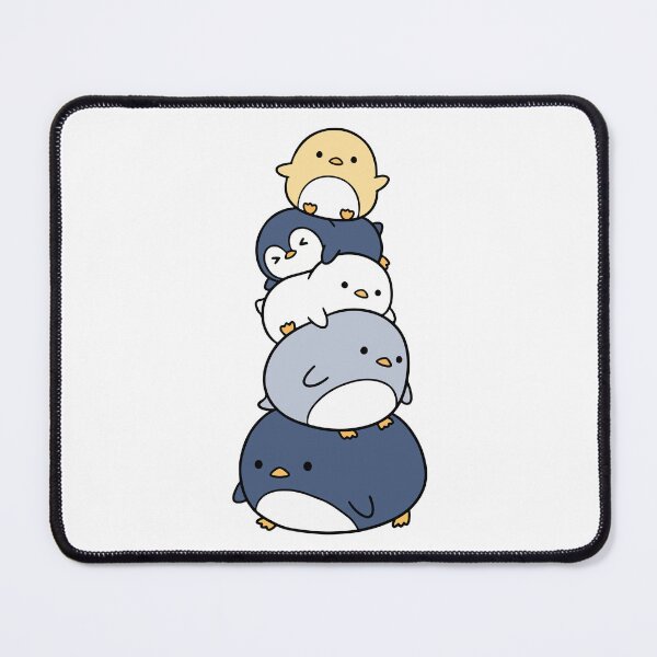Item preview, Kawaii Penguin Stack – Cute Chubby Penguin Collection designed and sold by AliveStyle.