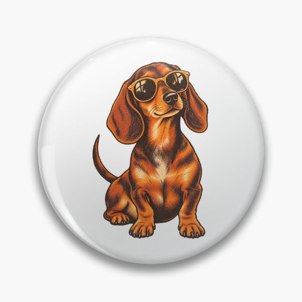 Item preview, Cool Dachshund Dog Wearing Sunglasses designed and sold by Kachishop.