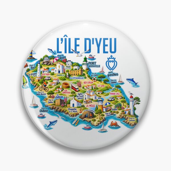 Item preview, L'Ile-d'Yeu.2 designed and sold by TATTOO-DESIGN.