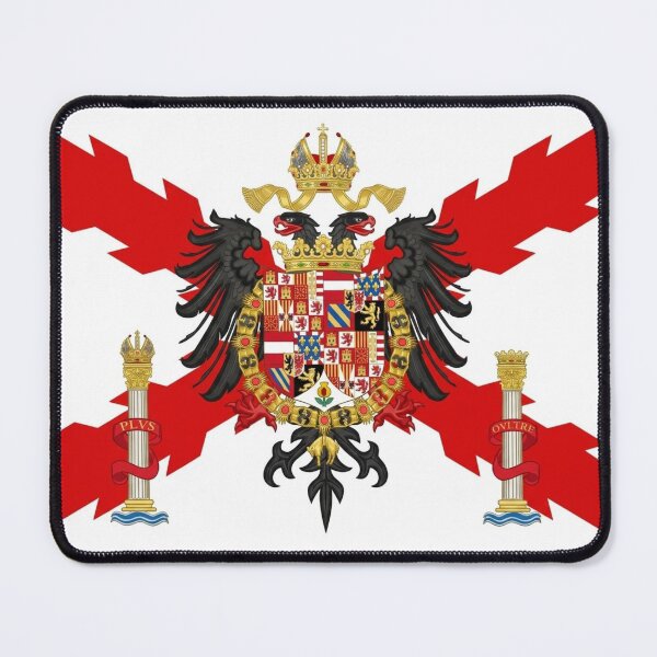 Item preview, Flag of the Spanish Empire. Spanish Tercios of Flanders. Carlism. Traditionalism. designed and sold by Eduardo Fernández.