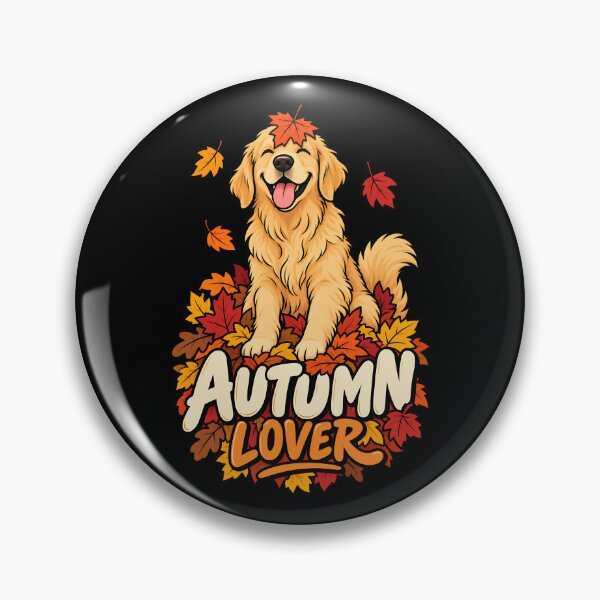 Item preview, Autumn Lover Golden Retriever designed and sold by RICENO.