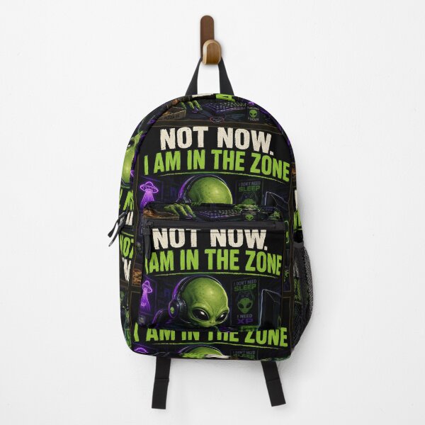 Item preview, Not now. I am in the Zone designed and sold by aliengalaxiesglobal.