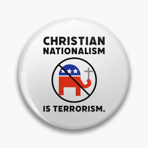 Item preview, Christian nationalism is terrorism. designed and sold by Rachel the Artist .