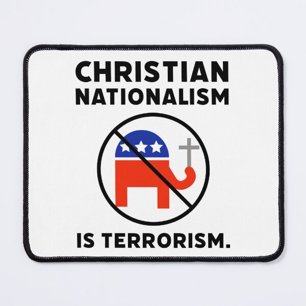 Item preview, Christian nationalism is terrorism. designed and sold by Rachel the Artist .