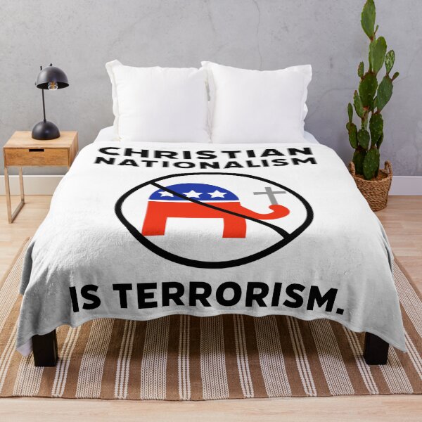 Item preview, Christian nationalism is terrorism. designed and sold by Rachel the Artist .
