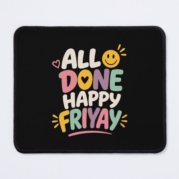 Item preview, All Done Happy Friyay – Sign Language Special Education designed and sold by AnnSign.