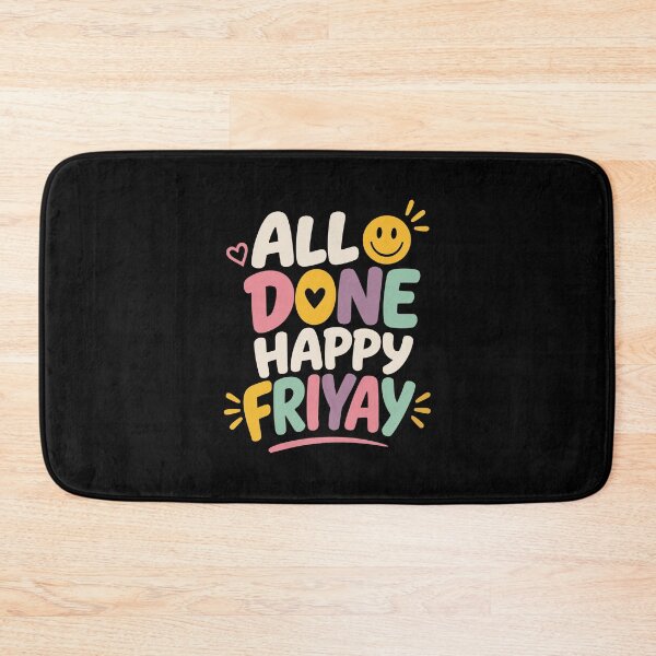 Item preview, All Done Happy Friyay – Sign Language Special Education designed and sold by AnnSign.