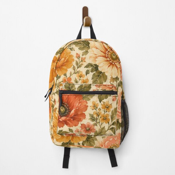 Item preview, Vintage Warm-Toned Floral Pattern designed and sold by Vintage-Lady65.
