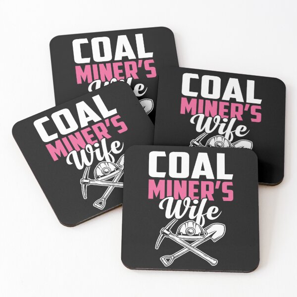 Item preview, Coal Miner's Wife Laborers Gold Mining Coal Miner Vintage Mining Pride designed and sold by Trendably.