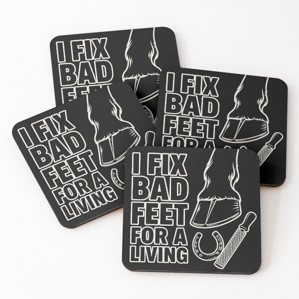 Item preview, I Fix Bad Feet For A Living Funny Farrier Gift designed and sold by DreamLayerStudio.
