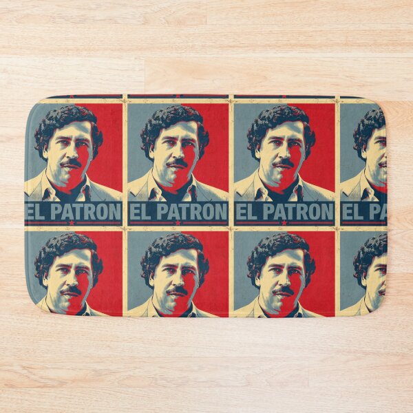 Item preview, El Patron Pablo Escobar Distressed Vintage Poster Graphic, Colombian Narcos Portrait, Retro Cartel Kingpin Streetwear Design designed and sold by DyfunctionalTee.