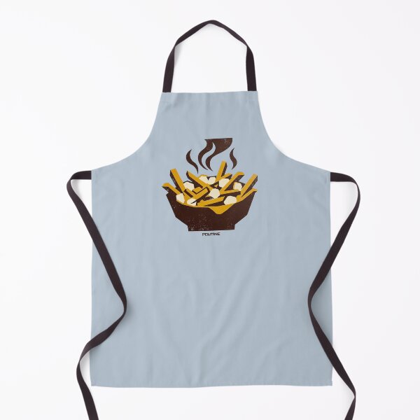 Item preview, Vintage Hot Poutine Bowl Canadian Food Illustration Retro Art designed and sold by KiwiRider.