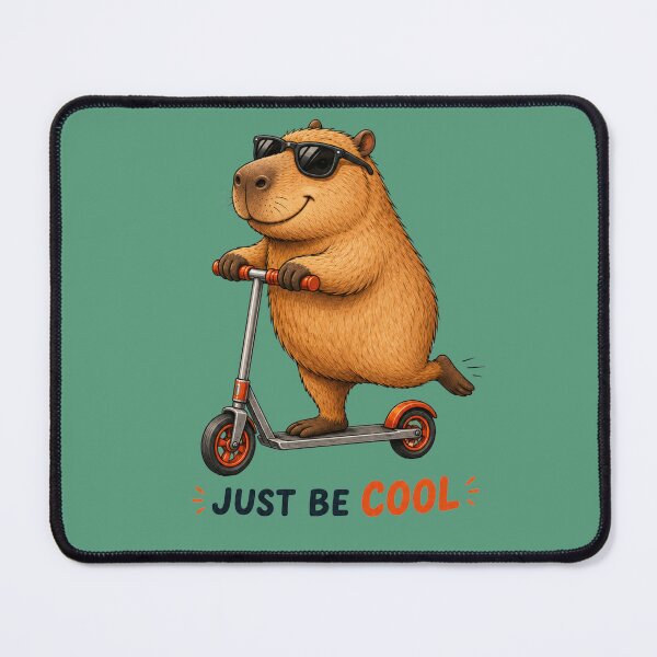Item preview, Just Be Cool Cute Scooter Animal designed and sold by RosalesArts.