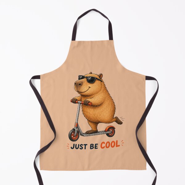 Aperçu de l'œuvre Sois cool, mignon scooter animal créée et vendue par RosalesArts.