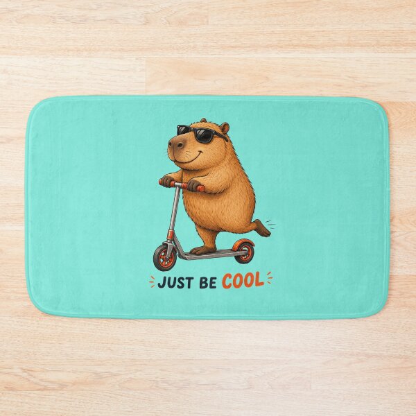 Item preview, Just Be Cool Cute Scooter Animal designed and sold by RosalesArts.