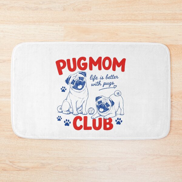 Item preview, Pug Dog Mom Club designed and sold by gunaone-design.