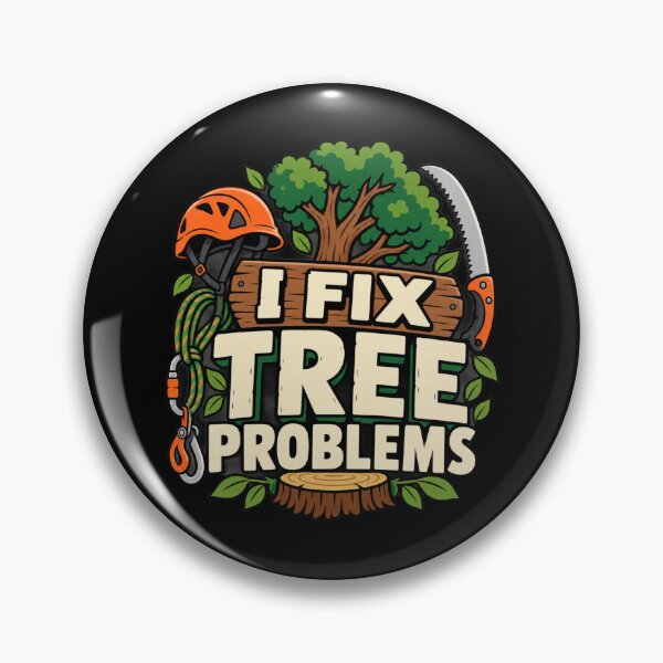 Item preview, I Fix Tree Problems Funny Arborist Tree Care Gift designed and sold by DreamLayerStudio.