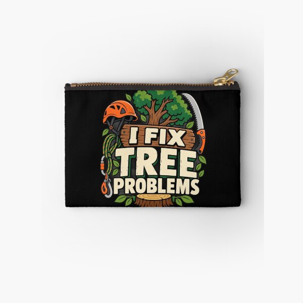 Item preview, I Fix Tree Problems Funny Arborist Tree Care Gift designed and sold by DreamLayerStudio.