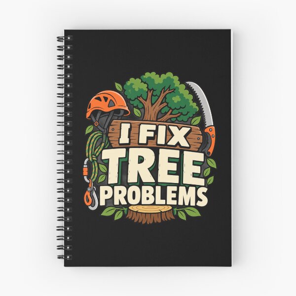 Item preview, I Fix Tree Problems Funny Arborist Tree Care Gift designed and sold by DreamLayerStudio.