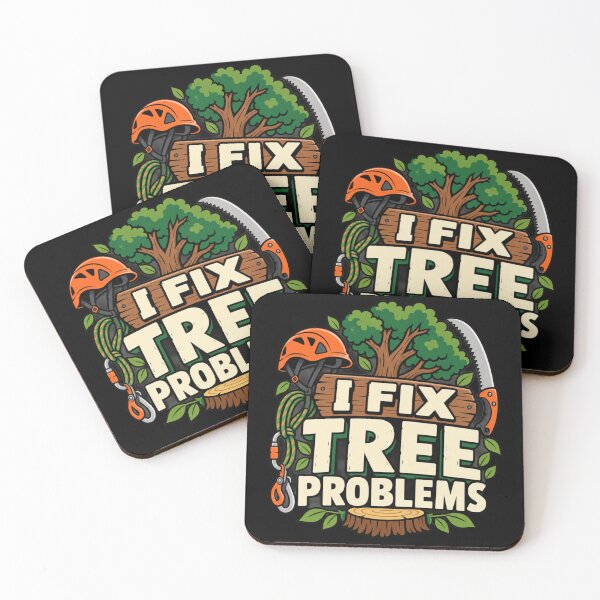 Item preview, I Fix Tree Problems Funny Arborist Tree Care Gift designed and sold by DreamLayerStudio.