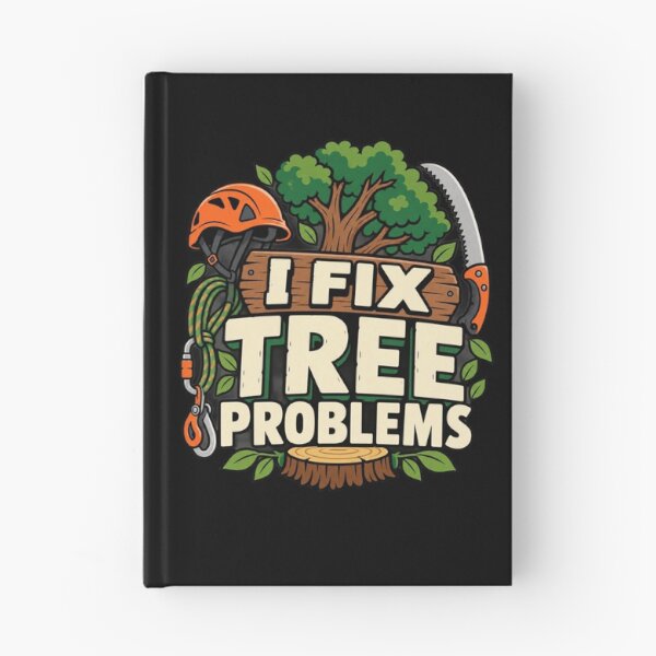 Item preview, I Fix Tree Problems Funny Arborist Tree Care Gift designed and sold by DreamLayerStudio.