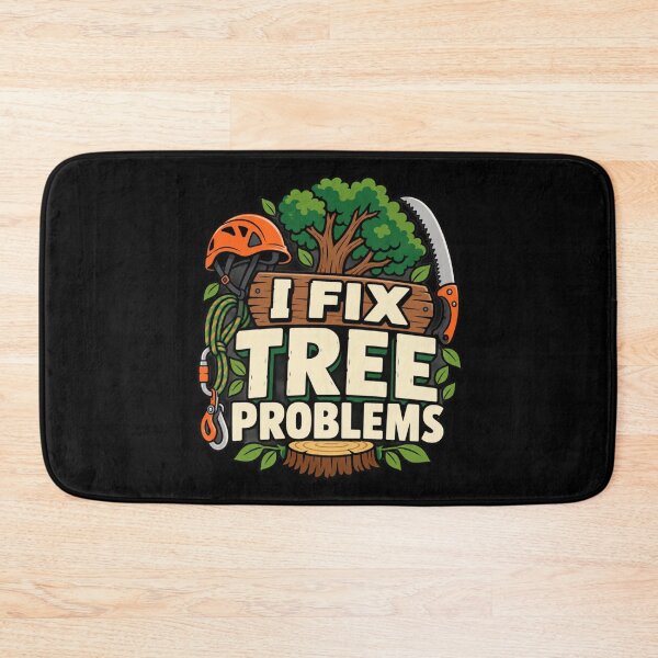 Item preview, I Fix Tree Problems Funny Arborist Tree Care Gift designed and sold by DreamLayerStudio.