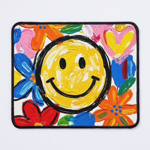 Item preview, Colorful Happy Floral Doodle Pattern designed and sold by SayMaria.
