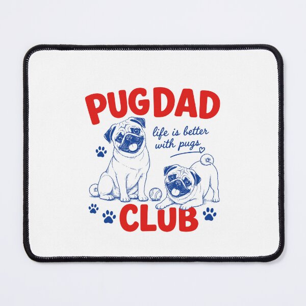 Item preview, Pug Dog Dad Club designed and sold by gunaone-design.