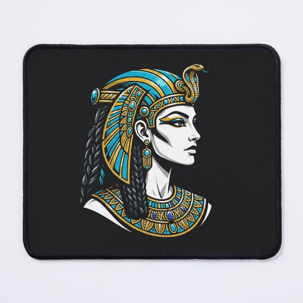 Item preview, Cleopatra Egyptian Queen Golden Serpent Portrait designed and sold by Owcomm.