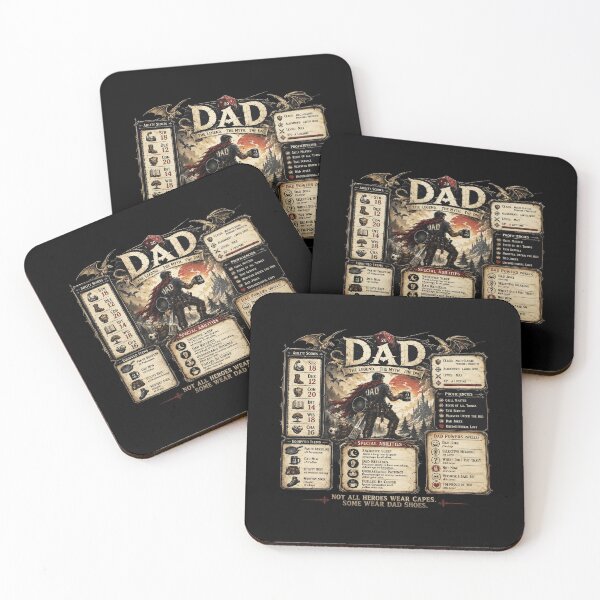 Item preview, DnD DAD Nerdy dungeon master daddy designed and sold by MrHide.