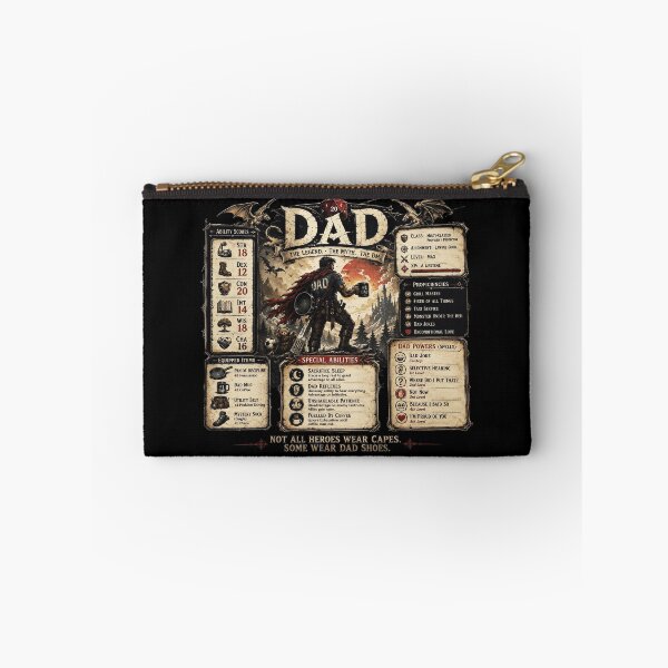 Item preview, DnD DAD Nerdy dungeon master daddy designed and sold by MrHide.