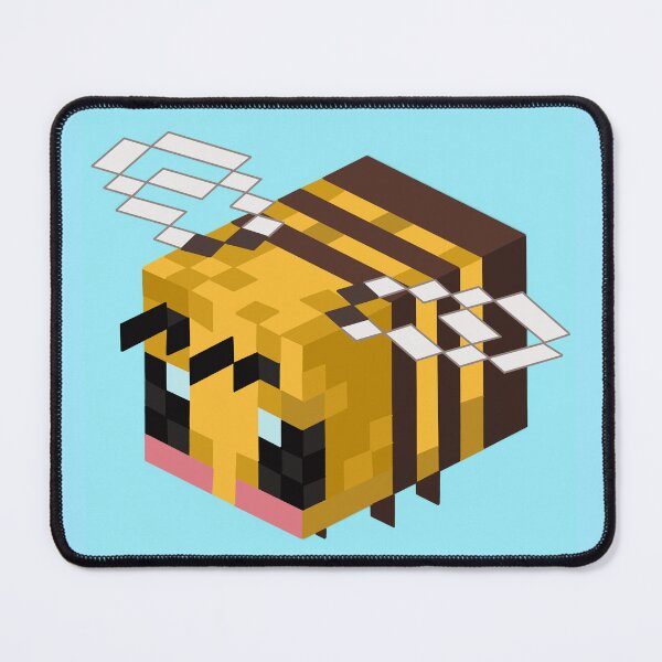 Item preview, Minecraft bee designed and sold by Bramble and Fleece.
