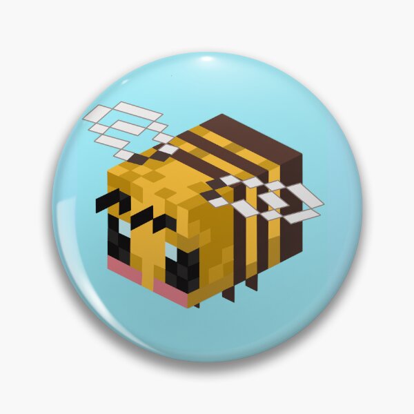 Item preview, Minecraft bee designed and sold by Bramble and Fleece.
