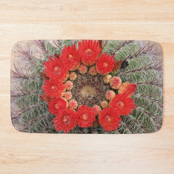 Item preview, Lovely Amazing Barrel Cactus Flowers designed and sold by simonjayphotos.