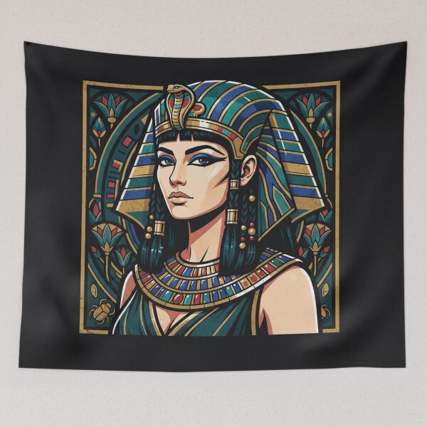 Item preview, Cleopatra Majestic Egyptian Queen Pharaoh Portrait designed and sold by Owcomm.