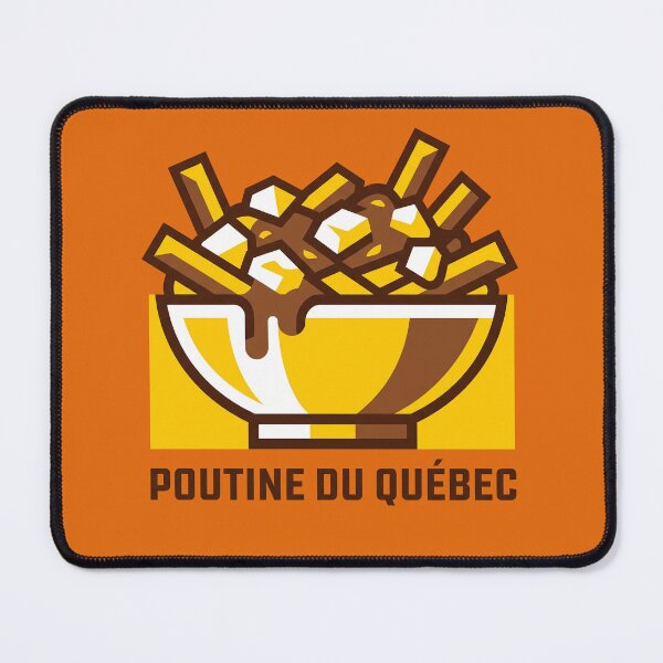 Item preview, Poutine Du Quebec Classic Canadian Food Bowl Vector Graphic designed and sold by KiwiRider.