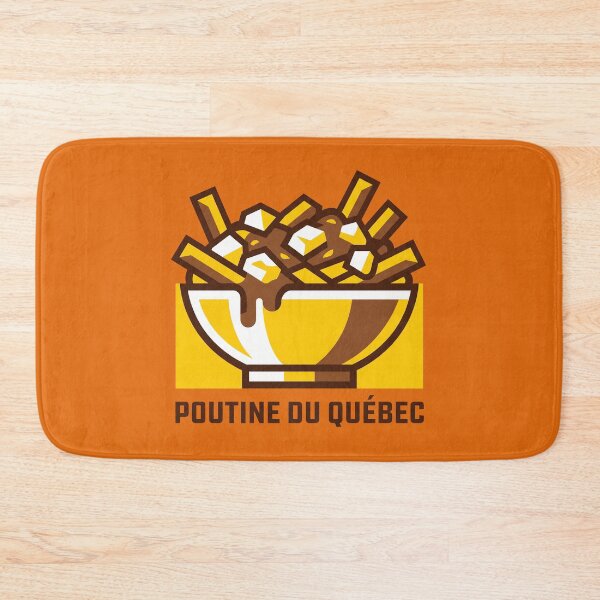Item preview, Poutine Du Quebec Classic Canadian Food Bowl Vector Graphic designed and sold by KiwiRider.