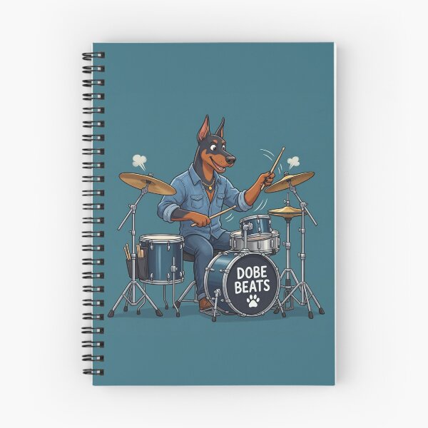 Item preview, Doberman Drummer designed and sold by snoWorkshop.