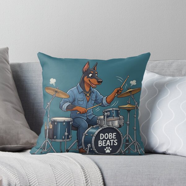 Item preview, Doberman Drummer designed and sold by snoWorkshop.